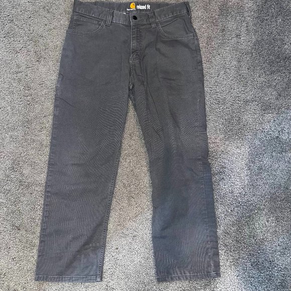Carhartt Other - CARHARTT Relaxed Fit Dark Gray Carpenter Pants Unisex 32X28(26) EUC